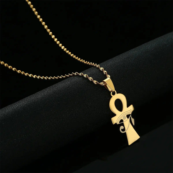 Ankh Cross Pendant Necklace