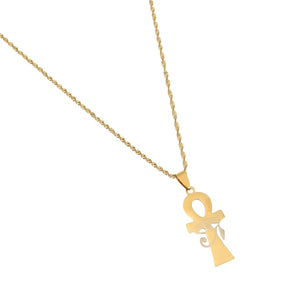 Ankh Cross Pendant Necklace