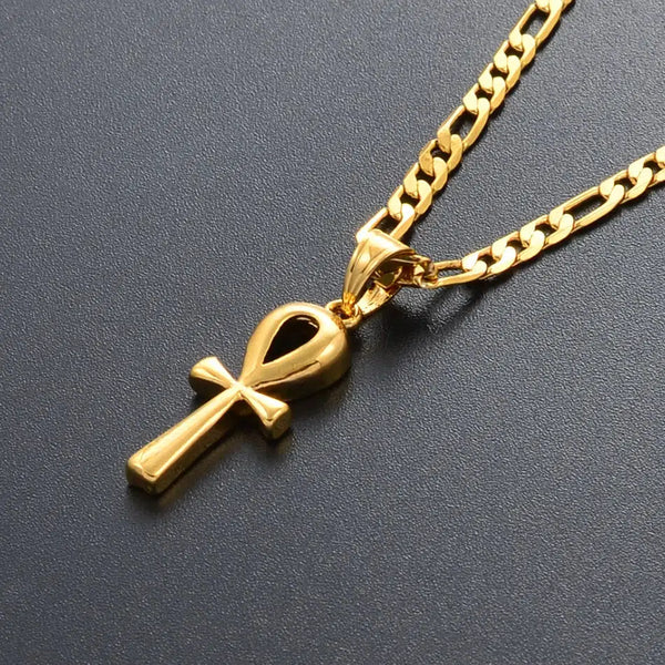 Ankh Cross Pendant Necklace