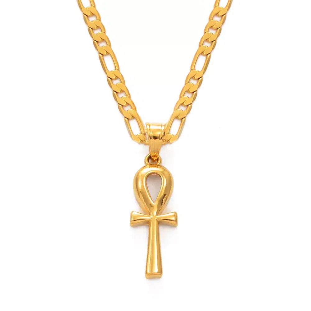 Ankh Cross Pendant Necklace