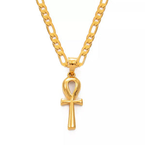 Ankh Cross Pendant Necklace