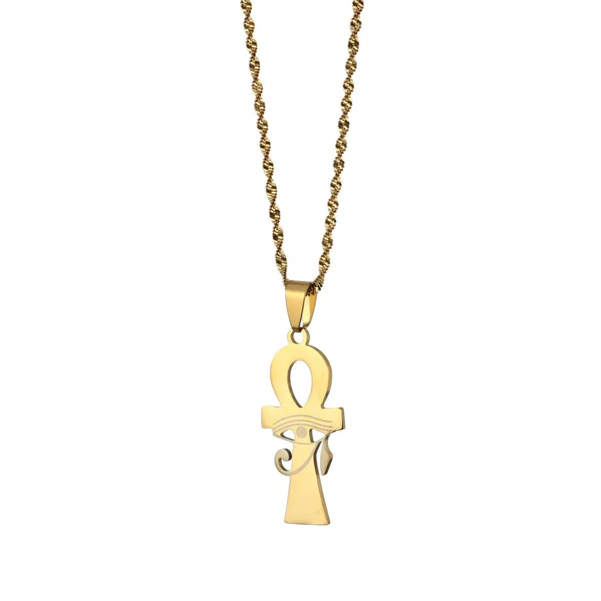 Ankh Cross Pendant Necklace