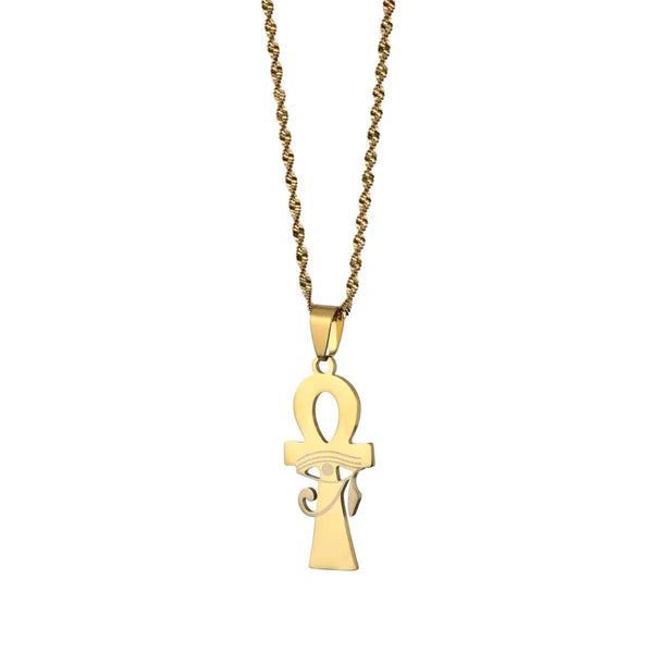 Ankh Cross Pendant Necklace