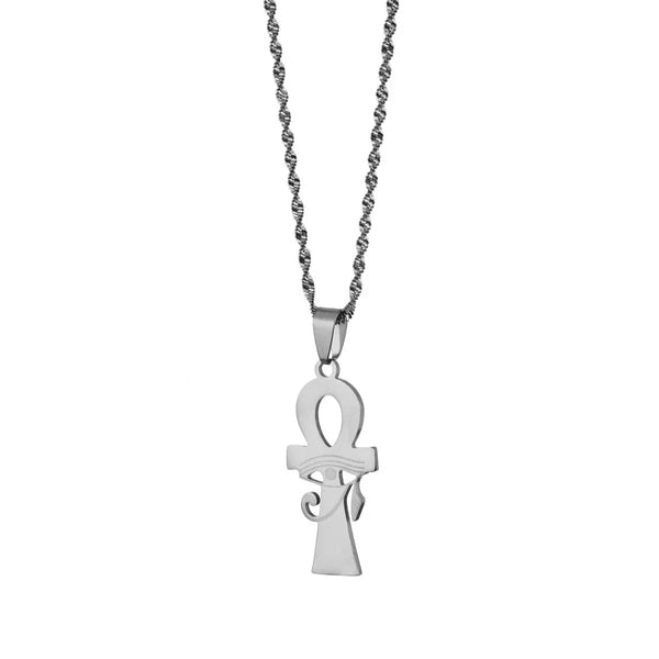 Ankh Cross Pendant Necklace