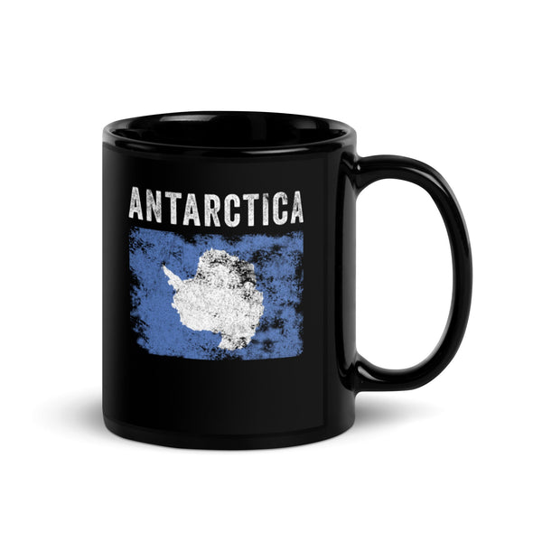 Antarctica Flag Vintage - Antarctic Flag Mug