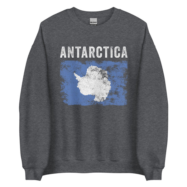 Antarctica Flag Vintage - Antarctic Flag Sweatshirt