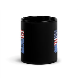 Antarctica USA Flag Mug