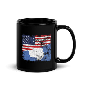 Antarctica USA Flag Mug