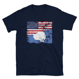 Antarctica USA Flag T-Shirt