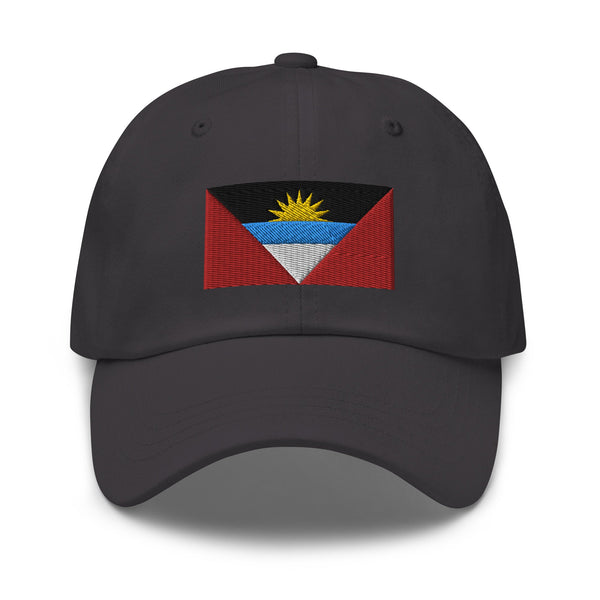 Antigua & Barbuda Flag Cap - Adjustable Embroidered Dad Hat