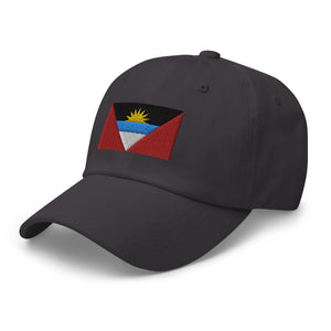 Antigua & Barbuda Flag Cap - Adjustable Embroidered Dad Hat