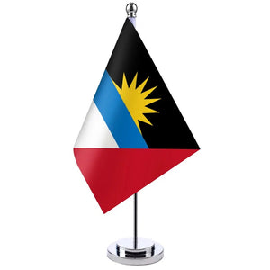 Antigua and Barbuda Desk Flag - Small Office Table Flag