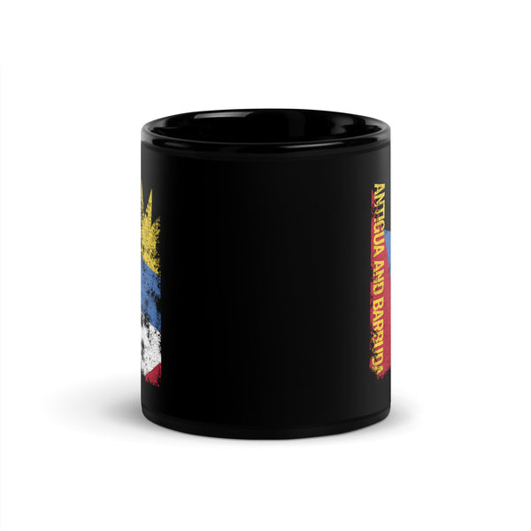 Antigua and Barbuda Flag Distressed Mug