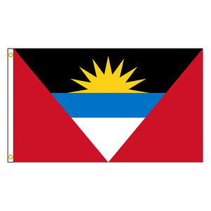 Antigua and Barbuda Flags - 90x150cm(3x5ft) - 60x90cm(2x3ft)