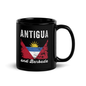 Antigua and barbuda Flag Distressed Mug