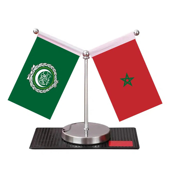 Arab League Saudi Arabia Desk Flag - Custom Table Flags (Mini)