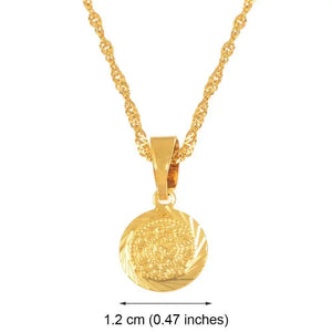 Arab Pendant Necklace - Middle East Jewelry