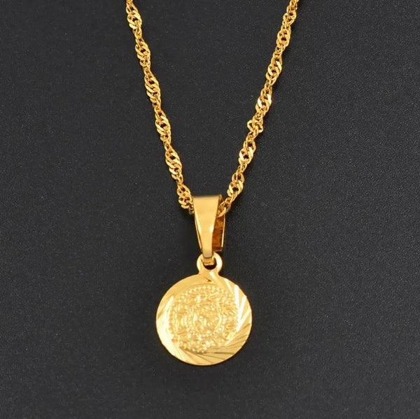 Arab Pendant Necklace - Middle East Jewelry