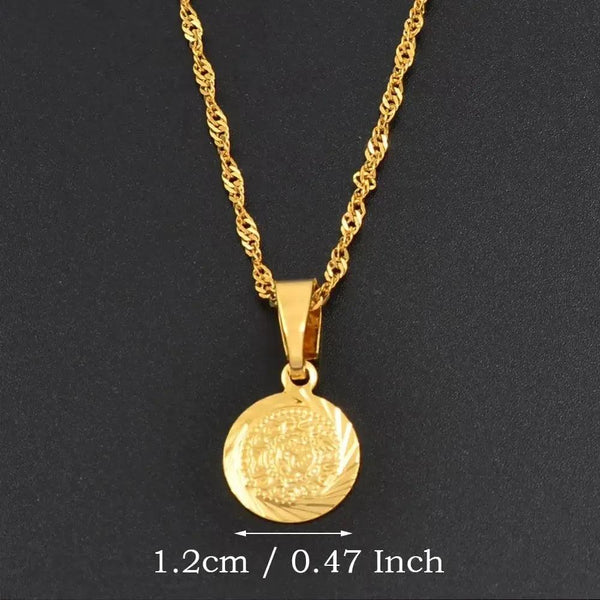 Arab Pendant Necklace - Middle East Jewelry