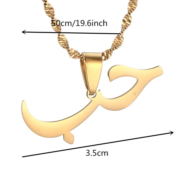 Arabic Love Pendant Necklace