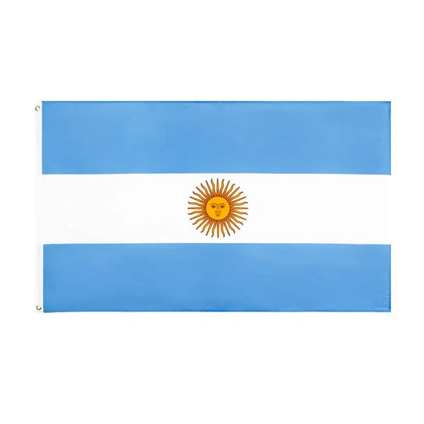 Argentina Flag - 90x150cm(3x5ft) - 60x90cm(2x3ft)