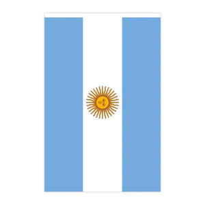 Argentina Flag Bunting Banner - 20Pcs