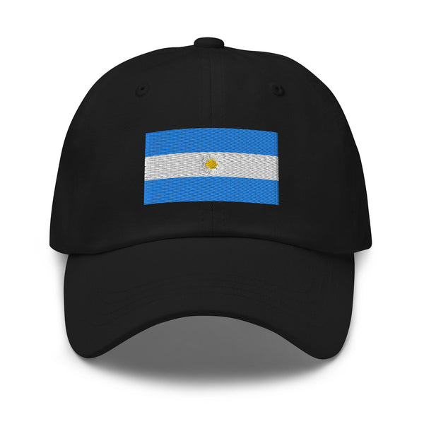 Argentina Flag Cap - Adjustable Embroidered Dad Hat