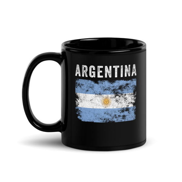 Argentina Flag Vintage Argentinian Flag Mug