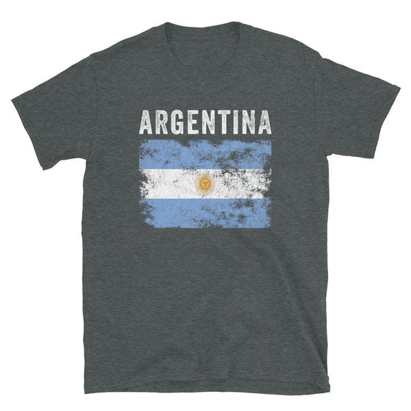 Argentina Flag Vintage Argentinian Flag T-Shirt