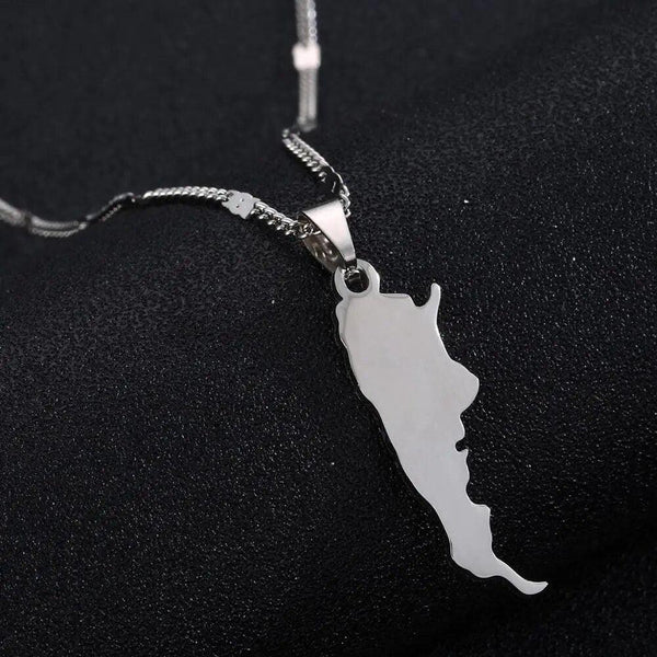 Argentina Map Necklace