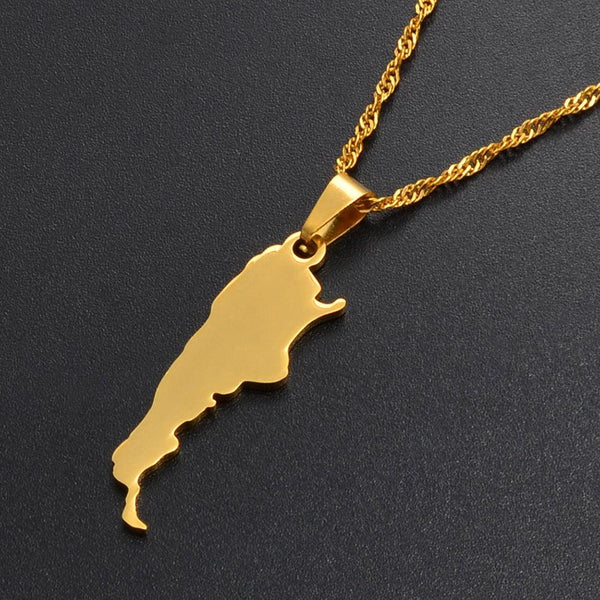 Argentina Map Necklace