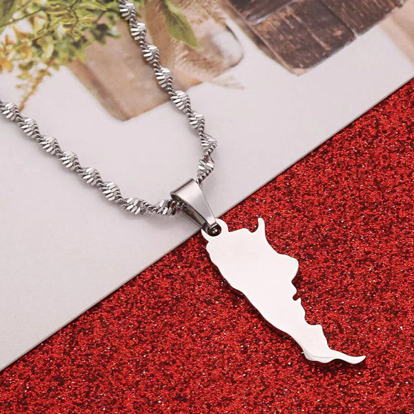 Argentina Map Necklace