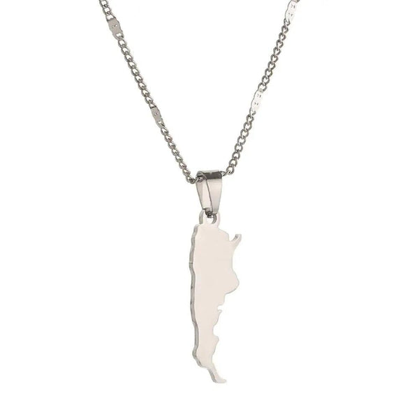 Argentina Map Necklace