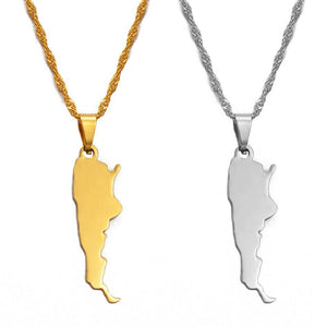 Argentina Map Necklace