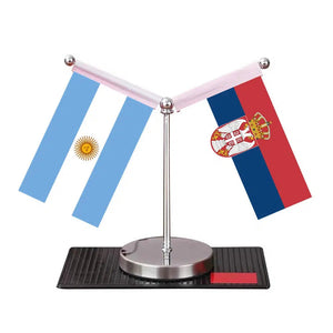 Argentina Spain Desk Flag - Custom Table Flags (Mini)