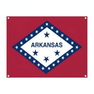 Arkansas State Flag - 90x150cm(3x5ft) - 60x90cm(2x3ft)