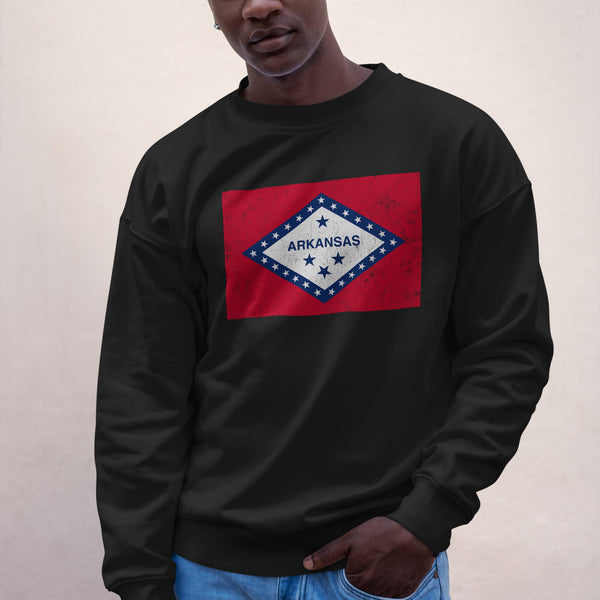 Arkansas delstatsflag sweatshirt