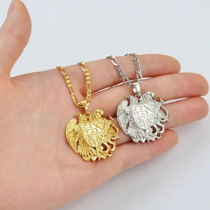 Armenia Eagle Pendant Necklace