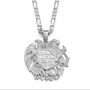 Armenia Eagle Pendant Necklace