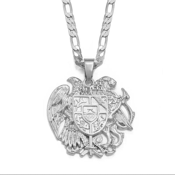 Armenia Eagle Pendant Necklace