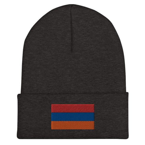 Armenia Flag Beanie - Embroidered Winter Hat