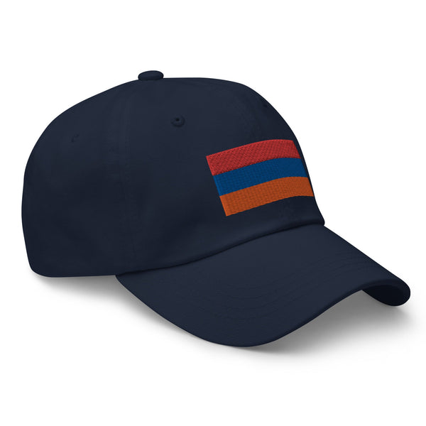 Armenia Flag Cap - Adjustable Embroidered Dad Hat