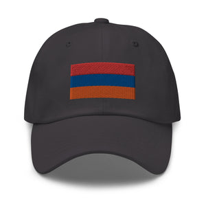 Armenia Flag Cap - Adjustable Embroidered Dad Hat