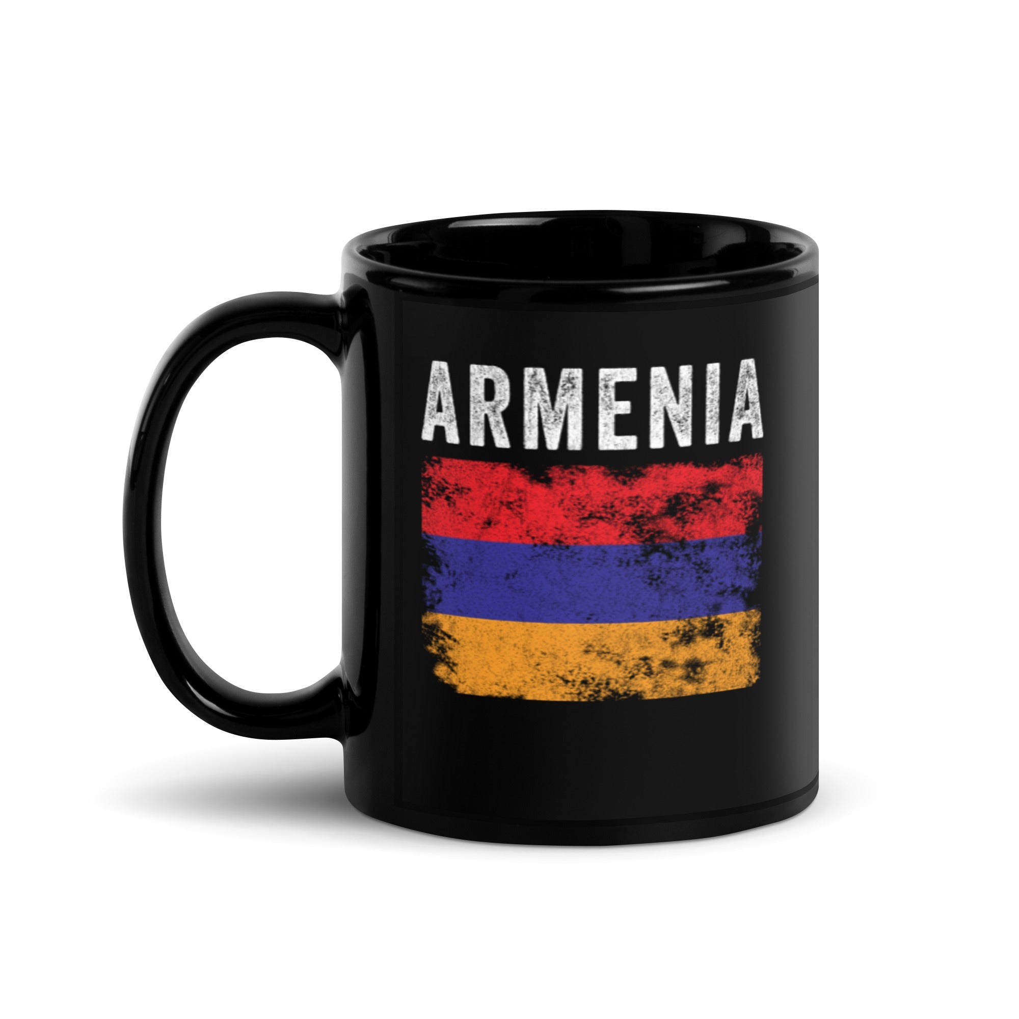 Armenia Flag Distressed - Armenian Flag Mug