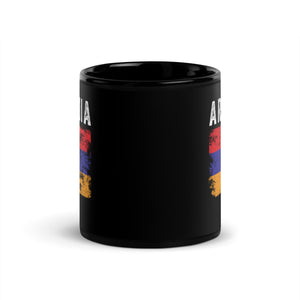 Armenia Flag Distressed - Armenian Flag Mug