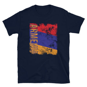 Armenia Flag Distressed T-Shirt