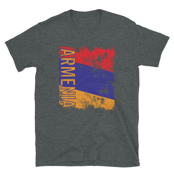 Armenia Flag Distressed T-Shirt