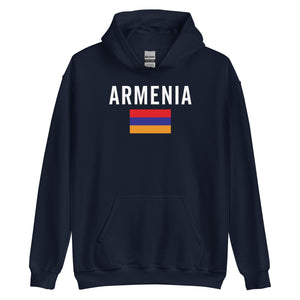 Armenia Flag Hoodie-Size guide