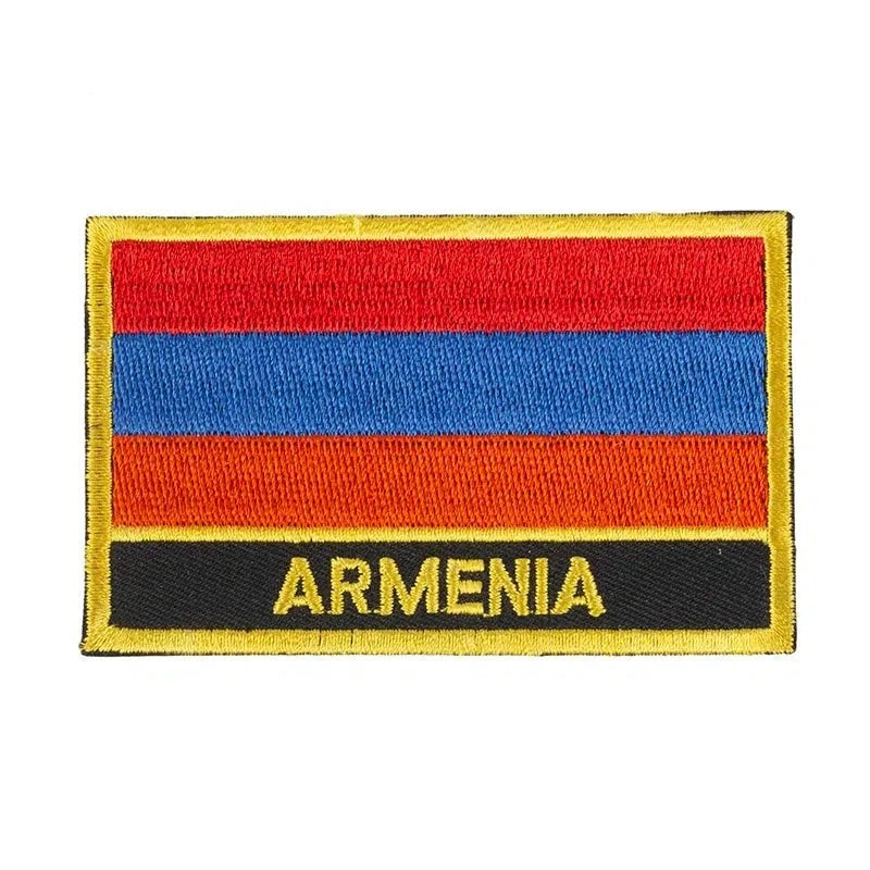 Armenia Flag Patch - Sew On/Iron On Patch