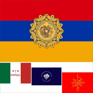 Armenia Presidential Standard Flag - 90x150cm(3x5ft) - 60x90cm(2x3ft)